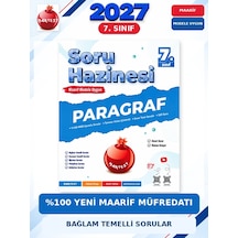 Soru Hazinesi 2027 7.sınıf Paragraf %100 Maarif Model Bağlam Temelli Soru Hazinesi