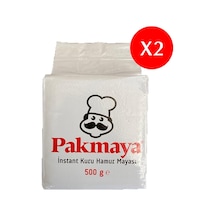 Pakmaya Instant Kuru Hamur Mayası 2 x 500 G