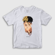 Presmono Unisex Çocuk Cool Xxxtentacion T-shirt Beyaz