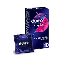 Durex Extreme Geciktiricili Ve Tırtıklı Prezervatif 10'lu - 5 Adet Tarı