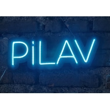 Pilav Yazılı Neon Led Duvar Aydınlatması