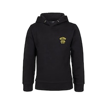 Brz Kids Baskılı Erkek Çocuk Sweatshirt Hoodie-siyah Siyah
