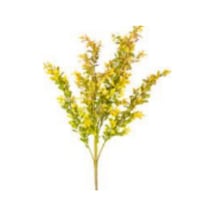 Yapay Bitki Şimşir Turuncu/ Yeşil 55 Cm. Çok Renkli