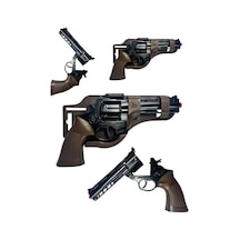 Metal Kılıflı Gerçekçi 8li Kapsül Patlatan Oyuncak Focus Bang Tabanca