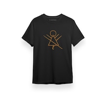 Yellowjackets Symbol Siyah Kısa Kol Erkek Tshirt 001
