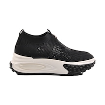 Guja Siyah Triko Hafif Kadın Sneaker Çok Renkli