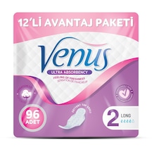 Venüs Hijyenik Ped Uzun 96 Adet (12 Paket)