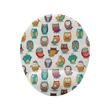 Sevimli Baykuşlar Bilek Destekli Mouse Pad