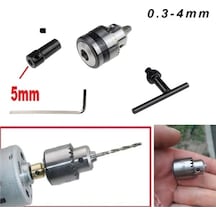 Merttools Otomatik Mini Mandrel Anahtarlı Motor Mandren Üniversal Okul 5mm Yeni Model