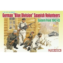1/35 Mavi Birlik İspanyol Doğu Cephesi 1942-43 Asker Figür Maketi, Dragon 6674