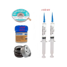 Mechanic Krem Lehim 183 C 42gr Havya Uc Temizleyici Flux Lehim Toplama Cp-3515 Lehim Emme Teli Seti05