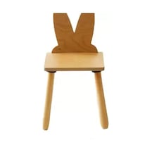 Wood&joy Ham Hayvan Karakterli Sandalye Tavşan