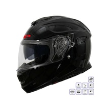 Gp Kompozit Mks007-gb Güneş Vizörlü Şeffaf Çene Açılır Motosiklet Kaskı Çok Renkli