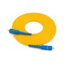 Fiber Optik 3 Metre Patch Kablo Sc-sc Sm Patchcord Single Mode 2.0mm 9/125 Os2 Tek Çekirdek Ev-ofis İnternet Bağlantısı İçin Belirtilmemiş
