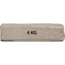 4 KG Beyaz Seramik Hamuru Doğal Kil Oyun Çamuru