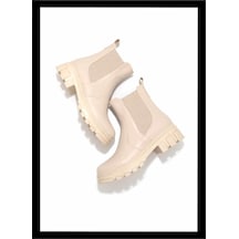 Bej Kadın Bot & Bootie K02875070309 Bej
