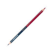 Pelikan Başlık Kalemi Kırmızı-mavi 2 Uçlu Çok Renkli