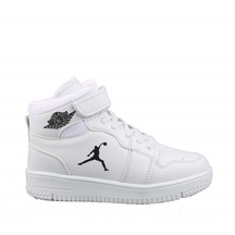 Cool Haykat Boğazlı Beyaz Çocuk Sneakers 001
