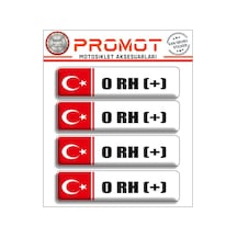 Kan Grubu 3d Sticker 4'lü Set 015 Diğer