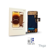 Tkgz Apple Uyumlu iPhone 16 Pro Max Lcd Ekran Dokunmatik Service Pack Kaliteli Lcd + Tamir Seti