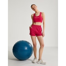 Koton Seamless Sporcu Sütyeni Halter Yaka Fuşya 3sak30079nk 3SAK30079NK302 Fuşya