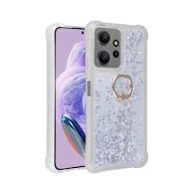 Xiaomi 12 4g İle Uyumlu Kılıf Gümüş Liss Sulu Simli Silikon Kapak Orijinal Esnek İnce Geliştirilmiş Dayanıklı Darbe Karşıtı Koruyucu Yeni Tasarım Xiaomi 12 4g, Gümüş Sku: Zeusb0cdhldcbt