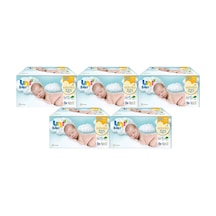 Uni Baby Islak Havlu Hassas Yeni Doğan 40 Yaprak 15'li Set 600 Yaprak Narin Ciltler İçin 5pk 3 15'li Set