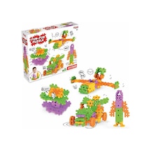 Fun Fun Puzzle 128 Parça Eğitici Yapı Blokları Zeka Geliştirici Tak Çıkar Oyuncak 3+ Yaş