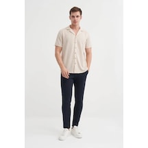 Cazador Slim Fit Örme Pamuklu Bej Erkek Gömlek 20000 Bej Cazador Slim Fit Örme Pamuklu Bej Erkek Gömlek 20000 Bej