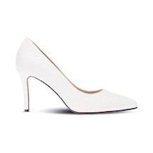 Deery Beyaz Kadın Stiletto Beyaz (539892231) Beyaz
