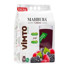 Mahbuba Vimto Aromalı Soğuk Veya Sıcak Tüketilebilir Toz İçecek 24 x 11.2 G