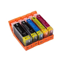 Canon Pixma Ts 8250 580Xl/ Clı 581Xl 5 Renk Uyumlu Kartuş Seti