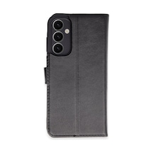 Ilkeshop Newface Samsung Galaxy Uyumlu A25 5g Kılıf Trend S Plus Kapaklı Kılıf - Siyah