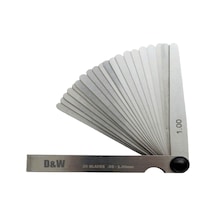 Dwmeasuring 20 Yaprak Filler Çakıları 0.05 1.00mm / 300mm