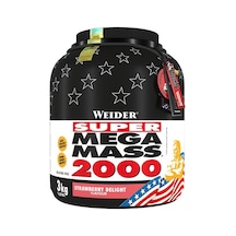 Weider Super Mega Mass 2000 3 KG Çilek