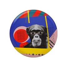 Porland Wild Life Serisi 28cm Düz Tabak Monkey