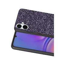 Onegif Samsung Galaxy A07 4g Uyumlu Bright Simli Kapak - Derin Mor