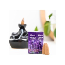 Aromatika Lavanta Aromalı Geri Akışlı Şelale Tütsü