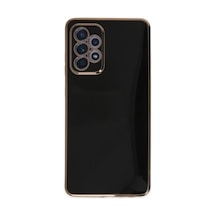Samsung Galaxy A52 Kılıf Volet Silikon - Siyah 0.2M-Çok Renkli