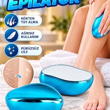 Kristal Epilatör Tüy Alma Aparatı Yüz Kol Bacak Kullanımına Uygun