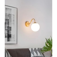 Rsylight Retro Metal Glop Camlı Eskitme Kaplama Rustik Moden Dekoratif Duvar Aplik Siyah