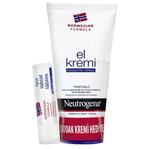 Neutrogena El Kremi Parfümlü 75 ML + Dudak Kremi 5 G