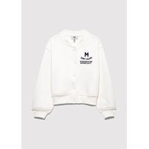 Mavi Kırık Beyaz Kız Çocuk Sweatshirt M7s10086-70057 Kırık Beyaz