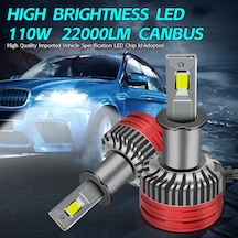 Led Far Ampulü Canbus 110w 22000lm H3 12-30v