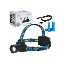 Cree P360 - 12,000 Lümen Şarjlı Kafa Lambası Wt-627 - Çok Renkli