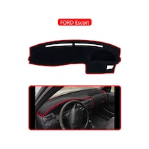 Ford Escorttorpido Koruma Halısı Kırmızı Kenar