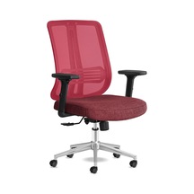 Spark Ofis Sandalyesi Ergonomik Sırt Destekli Çalışma Koltuğu Başlıksız File Sırt Kırmızı Diğer
