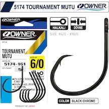 Owner 5174 Tournament Mutu Black Chrome İğne 9-0