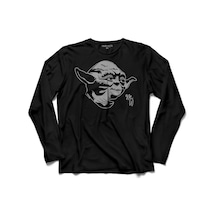 Star Wars Yoda Yıldız Savaşları Uzun Kollu Tişört (512930374)