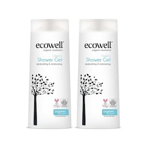 Ecowell Organik Duş Jeli 2 x 300 ML